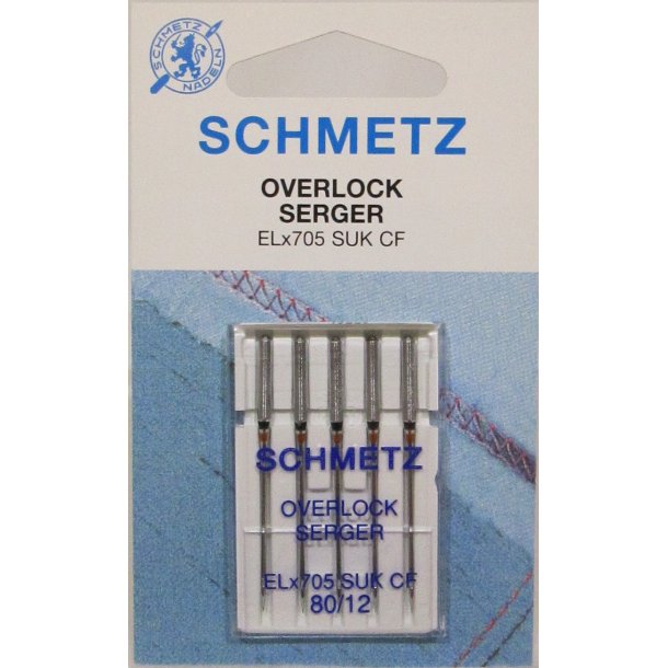 Schmetz overlock ELX 705 SUK CF 80