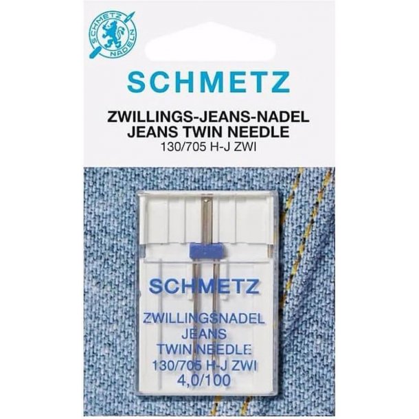 Schmetz tvilling jeans 130/705 H-J ZWI 4,0/100